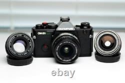Olympus OM-2 S Program + Zuiko lenses