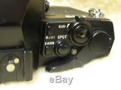 Olympus OM-3 black 35mm film camera with 50mm f1.8 f Zuiko auto s lens om3