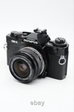 Olympus OM-4 SLR 35mm Film Camera Set with Zuiko 35mm F/2.8 Lens & Winder