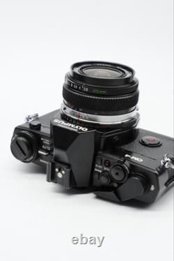 Olympus OM-4 SLR 35mm Film Camera Set with Zuiko 35mm F/2.8 Lens & Winder