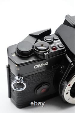 Olympus OM-4 SLR 35mm Film Camera Set with Zuiko 35mm F/2.8 Lens & Winder