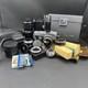 Olympus PEN FT 35mm Film Camera Silver & Black 2 lens, cases, flash, bulbs NMINT
