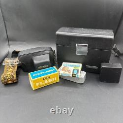 Olympus PEN FT 35mm Film Camera Silver & Black 2 lens, cases, flash, bulbs NMINT