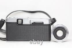 Olympus PEN F FV Half Frame Film Camera F. Zuiko 38mm F/1.8 Lens Case