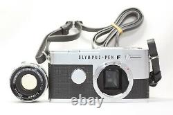 Olympus Pen FT Half Frame Camera F. Zuiko Auto 38mm F/1.8 Lens Silver