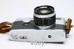 Olympus Pen-ft 35mm Half Frame Film Camera + 40mm F/1.4 Zuiko Lens, Case