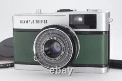 Olympus TRIP 35 Dk. Green CLA'd/Near MINT Film Camera Point & Shoot Lens JAPAN