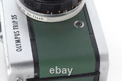 Olympus TRIP 35 Dk. Green CLA'd/Near MINT Film Camera Point & Shoot Lens JAPAN