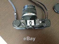Olympus om2n Black camera, 50mm f1.4 OM Zuiko Lens, TZ20 Electronic Flash