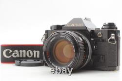 Opt MINT Canon AE-1 Program Film Camera Black FD 50mm F1.4 S. S. C Lens JAPAN
