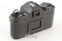 Opt MINT Canon AE-1 Program Film Camera Black FD 50mm F1.4 S. S. C Lens JAPAN