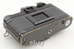 Opt MINT Canon AE-1 Program Film Camera Black FD 50mm F1.4 S. S. C Lens JAPAN