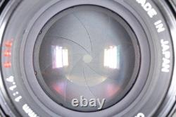 Opt MINT Canon AE-1 Program Film Camera Black FD 50mm F1.4 S. S. C Lens JAPAN