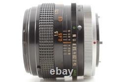 Opt MINT Canon AE-1 Program Film Camera Black FD 50mm F1.4 S. S. C Lens JAPAN