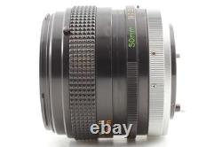 Opt MINT Canon AE-1 Program Film Camera Black FD 50mm F1.4 S. S. C Lens JAPAN