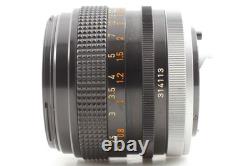 Opt MINT Canon AE-1 Program Film Camera Black FD 50mm F1.4 S. S. C Lens JAPAN