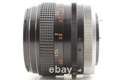 Opt MINT Canon AE-1 Program Film Camera Black FD 50mm F1.4 S. S. C Lens JAPAN