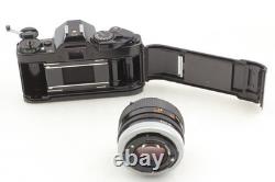 Opt MINT Canon AE-1 Program Film Camera Black FD 50mm F1.4 S. S. C Lens JAPAN