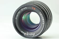 Opt MINT Contax G2 Black Rangefinder Film Camera + Planar 45mm f/2 Lens JAPAN