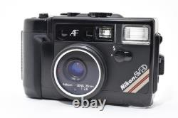 Opt MINT withCap Nikon L35 AW AD Water Proof 35mm f/2.8 Lens Film Camera JAPAN