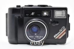 Opt MINT withCap Nikon L35 AW AD Water Proof 35mm f/2.8 Lens Film Camera JAPAN