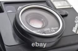 Opt MINT withCap Nikon L35 AW AD Water Proof 35mm f/2.8 Lens Film Camera JAPAN