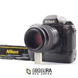 Optics MINT Nikon F5 black 35mm SLR Film Camera body 105mm f/2.8D Micro lens