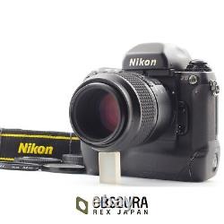 Optics MINT Nikon F5 black 35mm SLR Film Camera body 105mm f/2.8D Micro lens