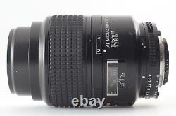 Optics MINT Nikon F5 black 35mm SLR Film Camera body 105mm f/2.8D Micro lens