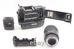 Optics MINT Nikon F5 black 35mm SLR Film Camera body 105mm f/2.8D Micro lens