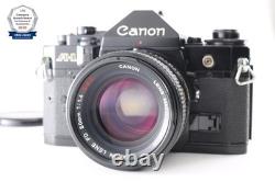 Optics NEAR MINT Canon A-1 SLR Film Camera + FD 50mm f/1.4 S. S. C. From Japan