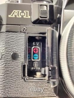 Optics NEAR MINT Canon A-1 SLR Film Camera + FD 50mm f/1.4 S. S. C. From Japan