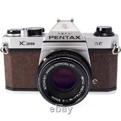 PENTAX ASAHI K1000 SE Film Camera with 50mm Pentax Lens Tested Great Condition