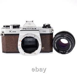 PENTAX ASAHI K1000 SE Film Camera with 50mm Pentax Lens Tested Great Condition