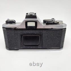 PENTAX MX SILVER 35mm SLR FILM CAMERA BODY with Working Meter