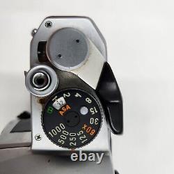 PENTAX MX SILVER 35mm SLR FILM CAMERA BODY with Working Meter