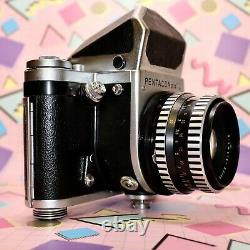 Pentacon Six TL Medium Format Camera with Ziess Biometar 80mm F2.8 Lens