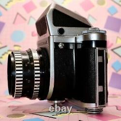 Pentacon Six TL Medium Format Camera with Ziess Biometar 80mm F2.8 Lens