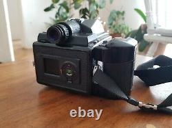 Pentax 645 120mm camera + 45mm f2.8 lens + 75mm f2.8 lens