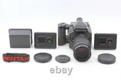 Pentax 645 Medium Format Camera 200mm f4 Lens 120 220 from JAPAN