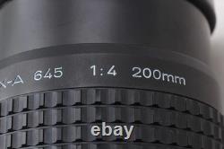 Pentax 645 Medium Format Camera 200mm f4 Lens 120 220 from JAPAN