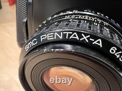 Pentax 645 Medium Format Film Camera with 75mm f/2.8 Lens