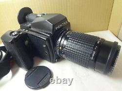 Pentax 645 medium format camera with 200mm/f4 lens from Japan excl. +++ cond. 2863
