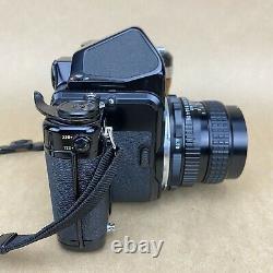 Pentax 67 6x7 TTL MLU Medium Format Film Camera With SMC 105mm 2.4 Lens & Grip