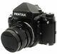Pentax 67 II Medium Format Film Camera + 67 105mm F2.4 Lens. Strap