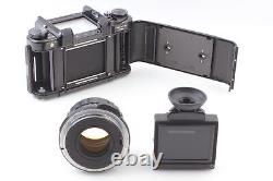 Pentax 6x7 67 Film Camera Eye Level Finder SMC 105 f2.4 Lens Exc+5 From JAPAN