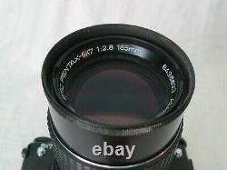 Pentax 6x7 SLR Film Camera SMC 165mm f2.8 Lens