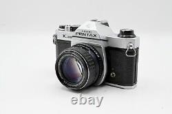 Pentax Asahi K1000 35mm SLR Camera Kit with 50mm f/1.4 Lens Made in Japan -VG