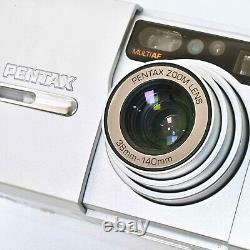 Pentax ESPIO 140V Compact Film CAMERA 38-140mm Zoom LENS Point & Shoot Excellent