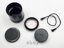 Pentax K1000 35mm Film Camera 50mm SMC Lens, 200mm Tele Converter Lens, Flash +